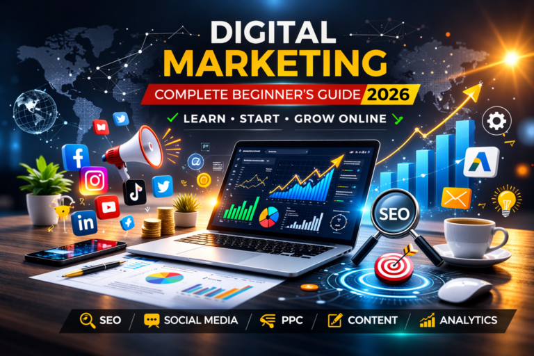 Digital Marketing in Pakistan – Complete 2026 Beginner’s Guide