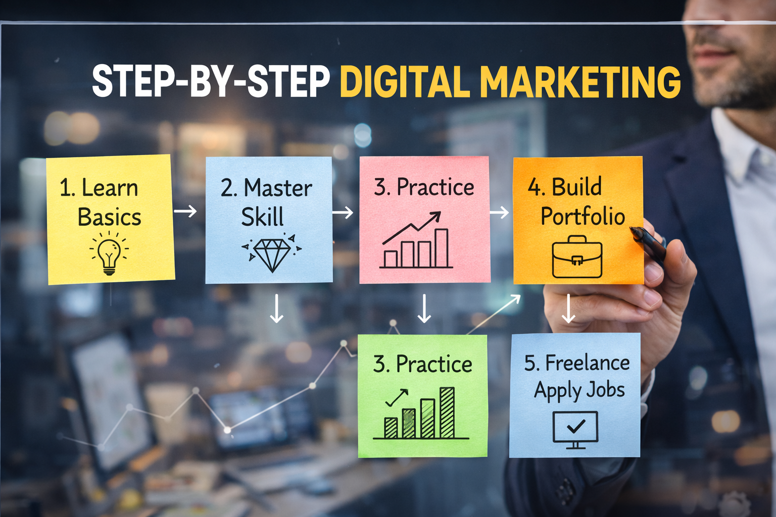 Digital marketing strategy concept in Pakistan for 2026 