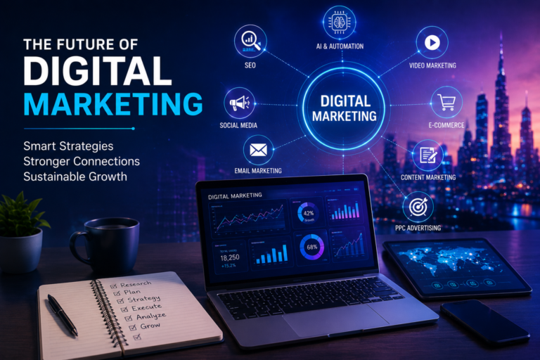 The Future of Digital Marketing with Al, SEO and Social Media
